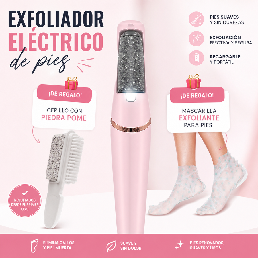Exfoliadora Eléctrica para Pies | Velira ®