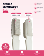 Cepillo con Piedra Pome 2x1 | Velira ®